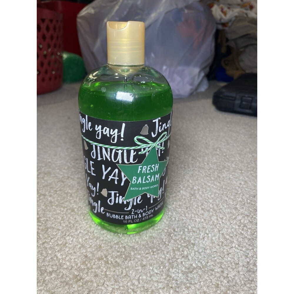 Bath & Body Works Fresh Balsam 2-in-1 Bubble Bath & Body Wash 16 oz